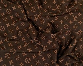 fake louis vuitton leather fabric|Louis Vuitton fabrics designer remnant.